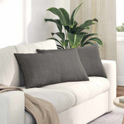 Jastučići za sofu 2 pcs Svijetlo siva 80 x 40 cm