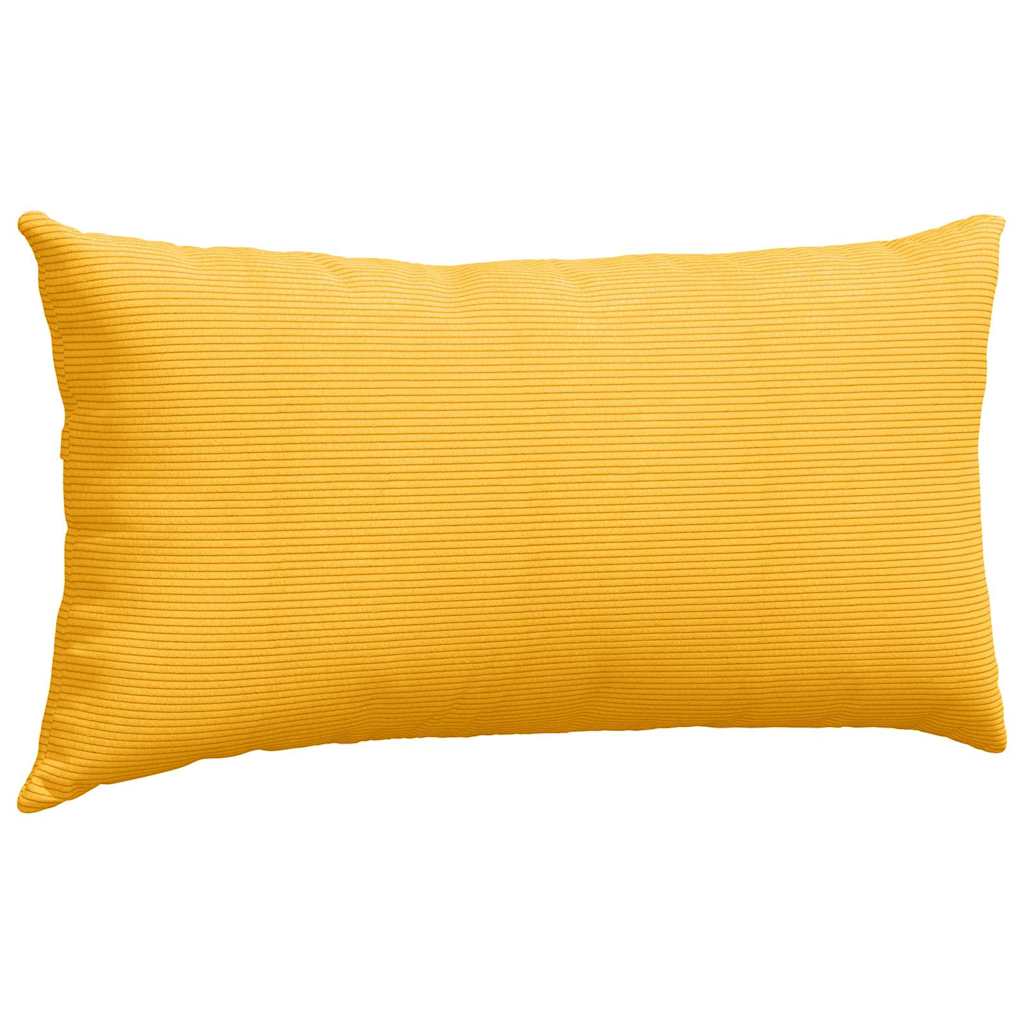 Jastučići za sofu 2 pcs Svijetlo žuta 80 x 40 cm