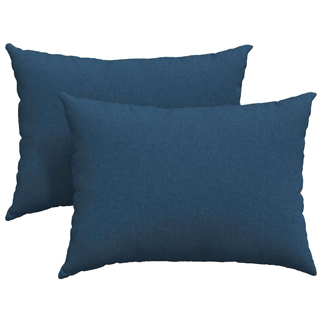 Jastučići za sofu 2 pcs Plava 70 x 50 cm tkanina