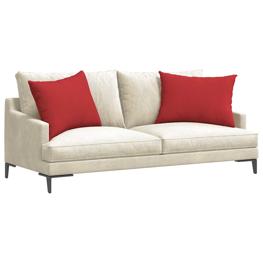 Jastučići za sofu 2 pcs Crvena 70 x 50 cm tkanina