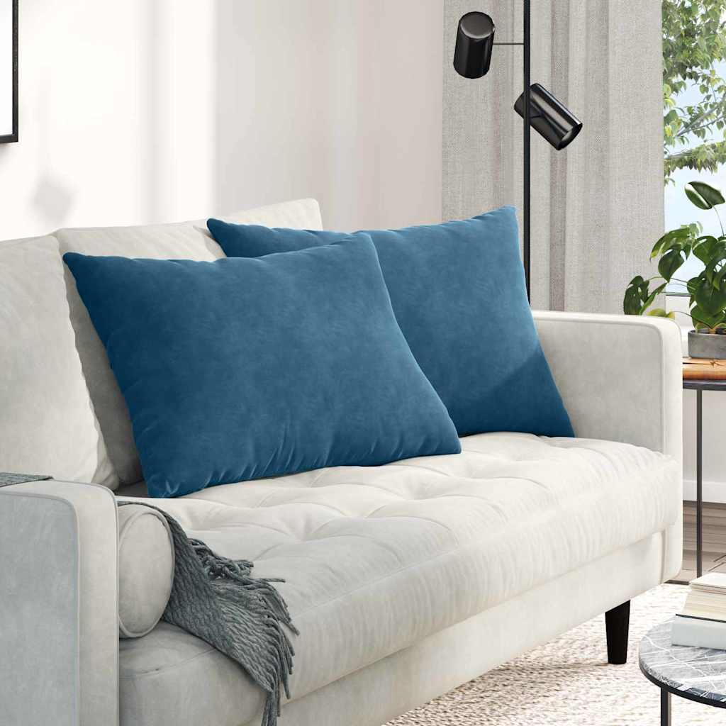 Jastučići za sofu 2 pcs Plava 70 x 50 cm Kordura tekstil
