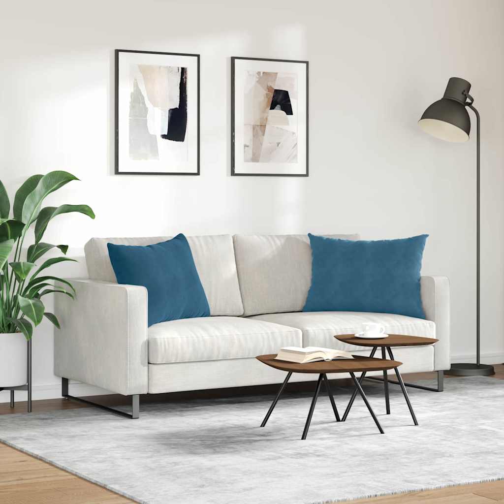 Jastučići za sofu 2 pcs Plava 70 x 50 cm Kordura tekstil