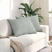 Jastučići za sofu 2 pcs Svijetlo siva 70 x 50 cm