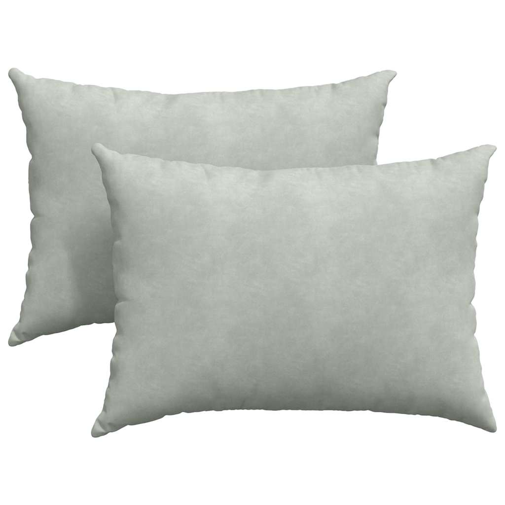 Jastučići za sofu 2 pcs Svijetlo siva 70 x 50 cm