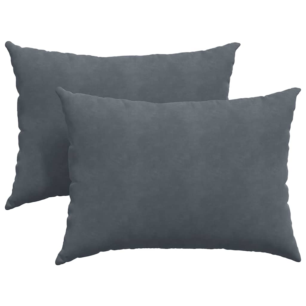 Jastučići za sofu 2 pcs Tamno siva 70 x 50 cm Kordura tekstil