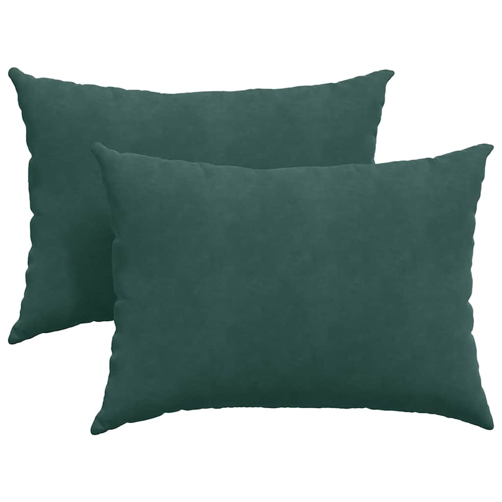 Jastučići za sofu 2 pcs Tamnozelena 70 x 50 cm Kordura tekstil