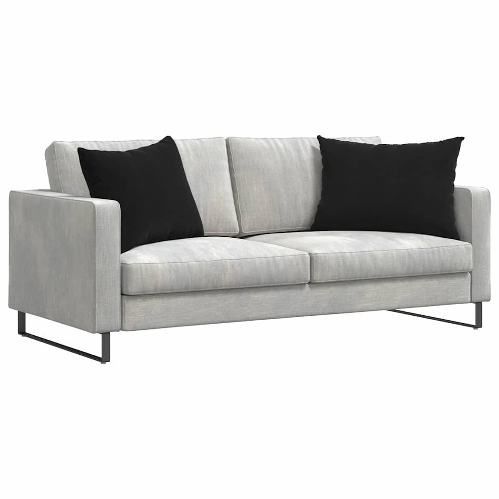 Jastučići za sofu 2 pcs Crna 70 x 50 cm Kordura tekstil