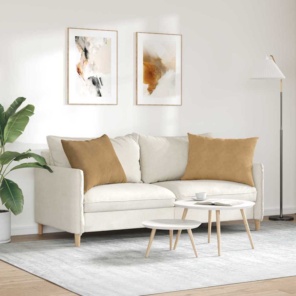 Jastučići za sofu 2 pcs Smeđa 70 x 50 cm Kordura tekstil