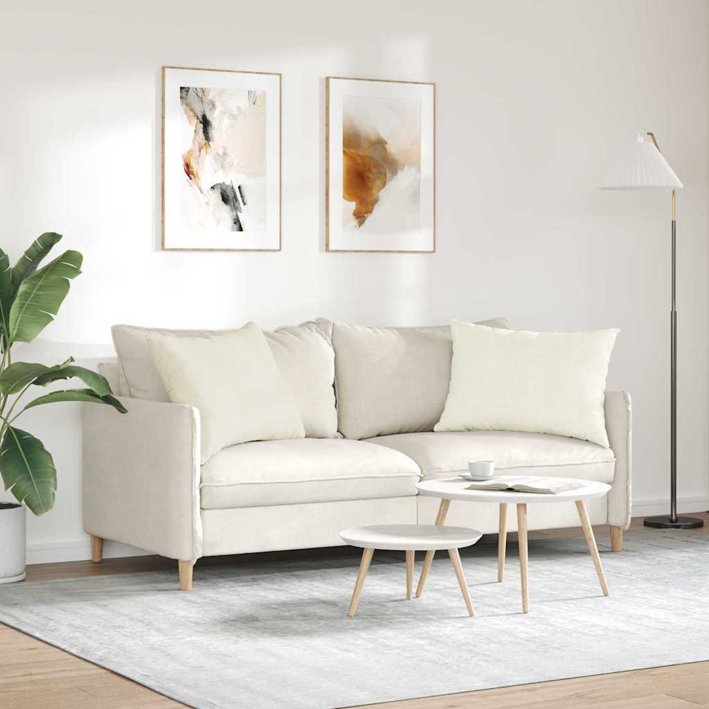 Jastučići za sofu 2 pcs Krema 70 x 50 cm Kordura tekstil