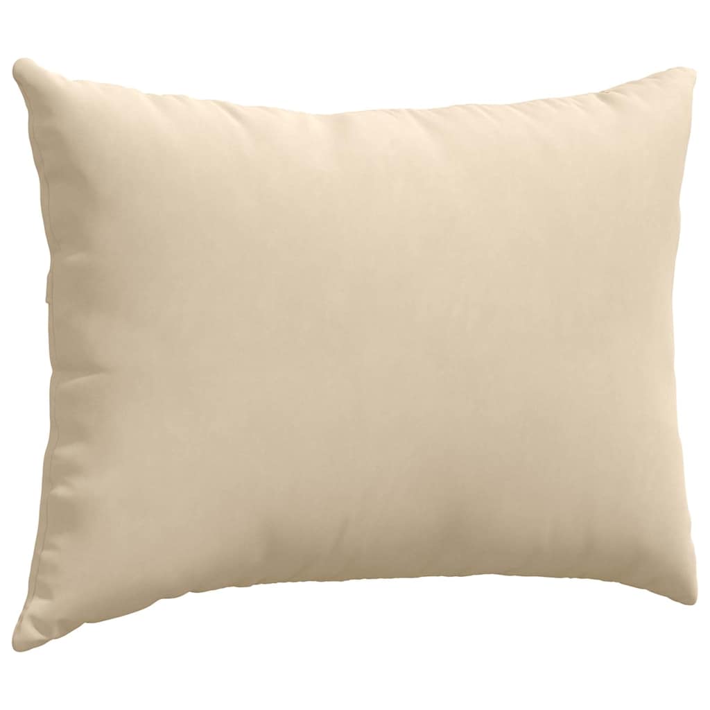 Jastučići za sofu 2 pcs Krema 70 x 50 cm tkanina