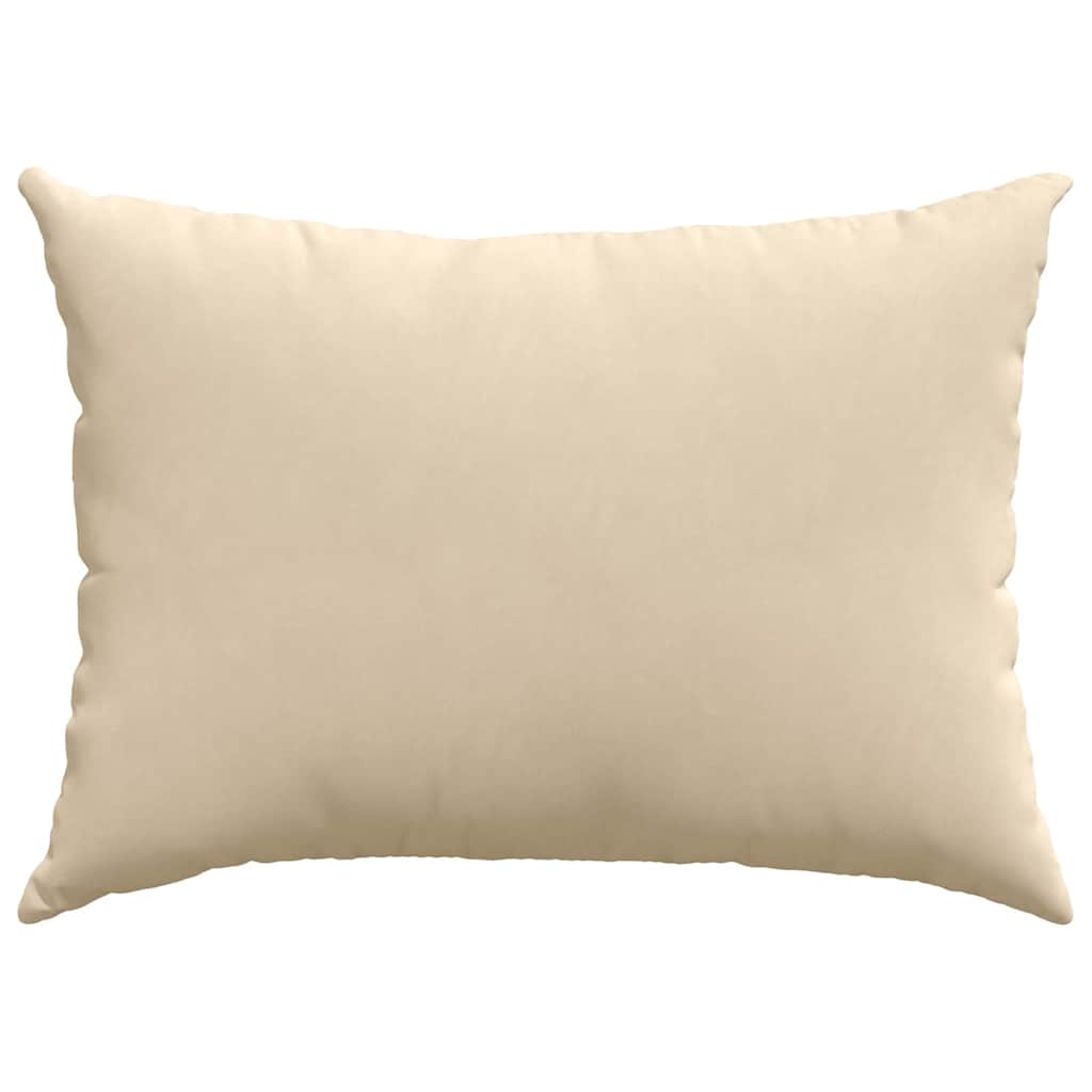 Jastučići za sofu 2 pcs Krema 70 x 50 cm tkanina