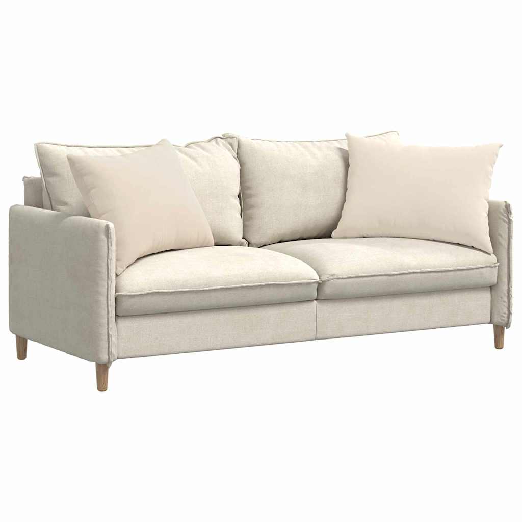 Jastučići za sofu 2 pcs Bež 70 x 50 cm tkanina