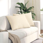 Jastučići za sofu 2 pcs Krema 70 x 50 cm Kordura tekstil