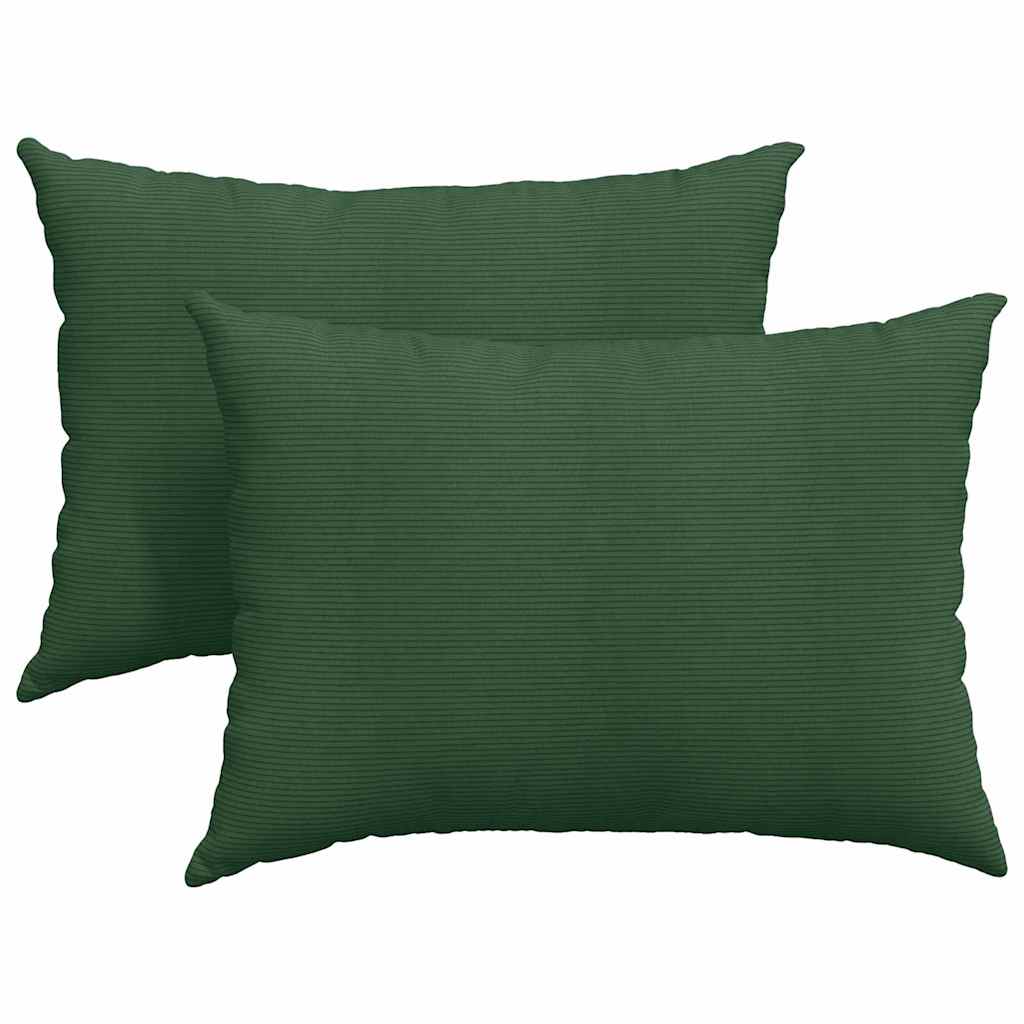 Jastučići za sofu 2 pcs Tamnozelena 70 x 50 cm Kordura tekstil