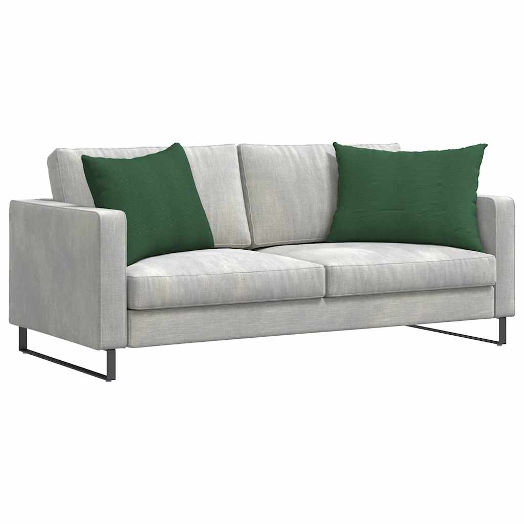 Jastučići za sofu 2 pcs Tamnozelena 70 x 50 cm Kordura tekstil