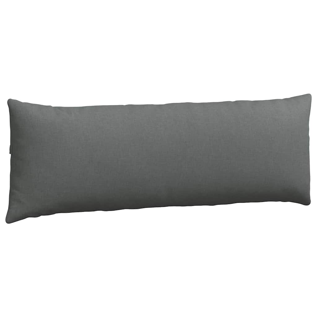 Jastučići za sofu 2 pcs Tamno siva 120 x 40 cm tkanina