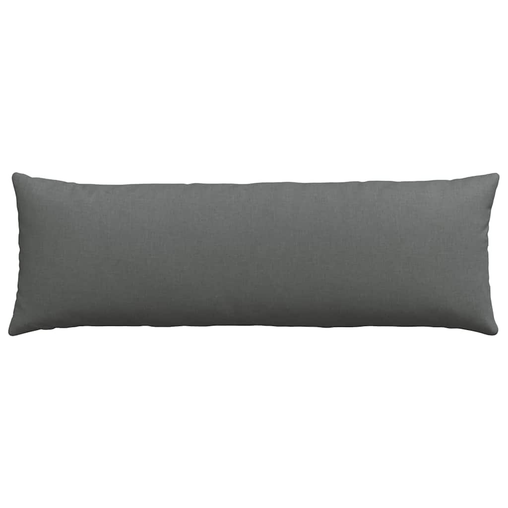 Jastučići za sofu 2 pcs Tamno siva 120 x 40 cm tkanina