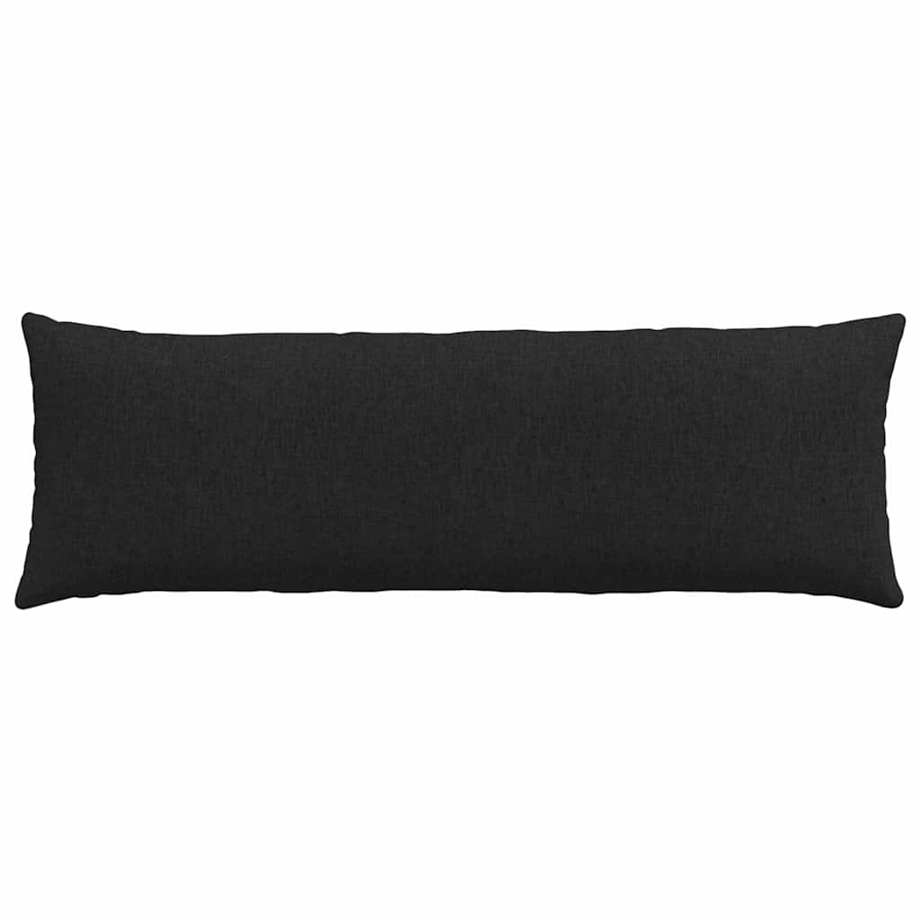 Jastučići za sofu 2 pcs Crna 120 x 40 cm tkanina