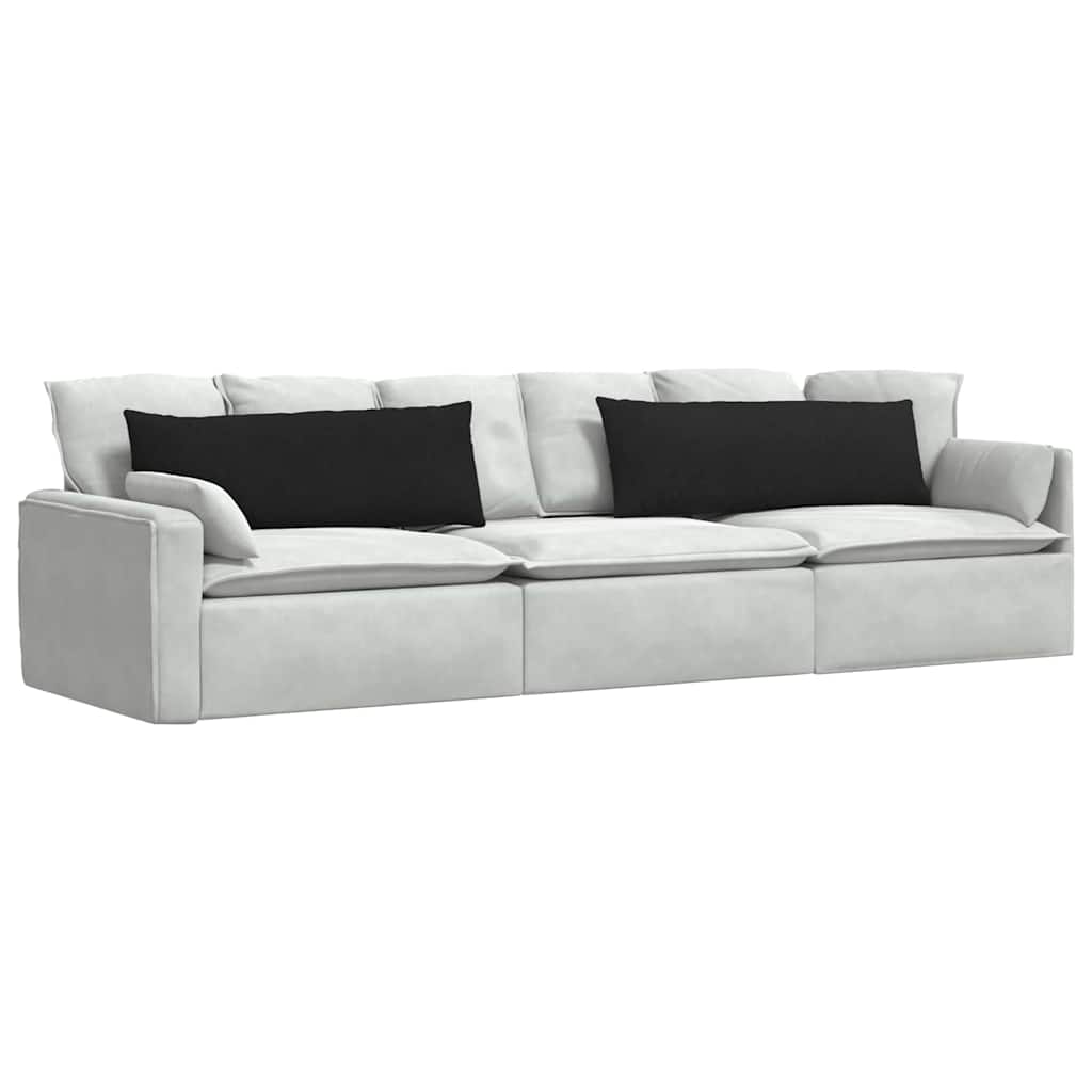 Jastučići za sofu 2 pcs Crna 120 x 40 cm tkanina