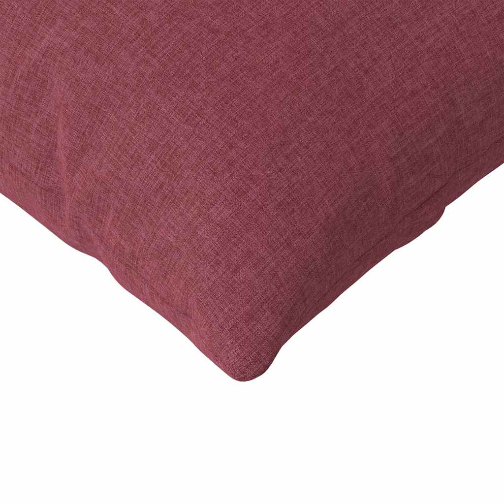 Jastučići za sofu 2 pcs Vinska crvena 120 x 40 cm tkanina