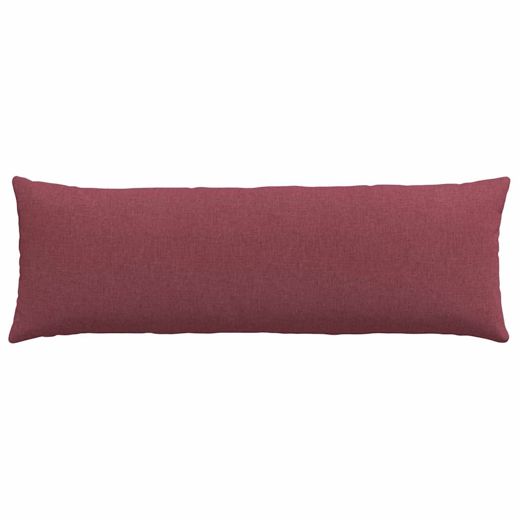 Jastučići za sofu 2 pcs Vinska crvena 120 x 40 cm tkanina