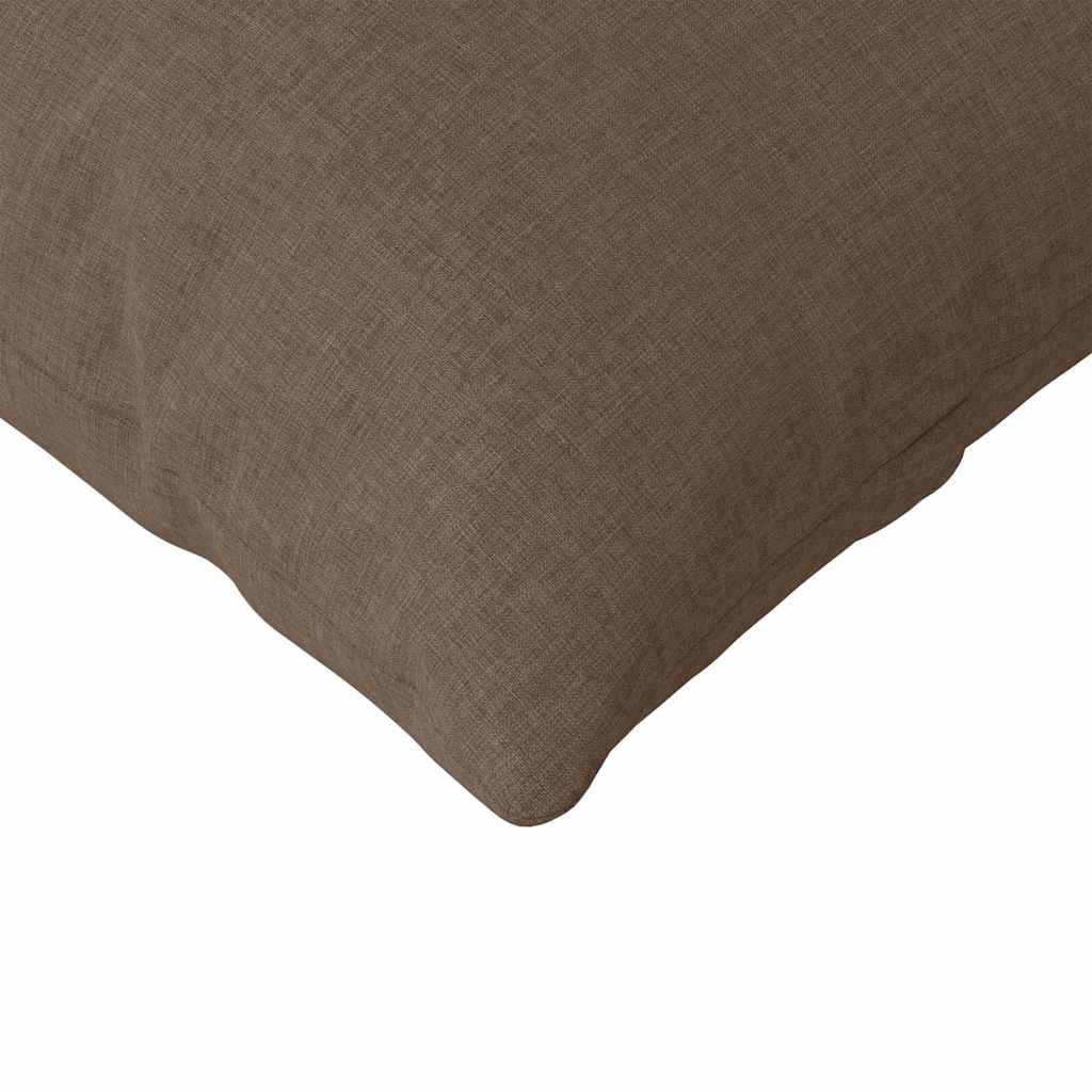 Jastučići za sofu 2 pcs Smeđa 120 x 40 cm tkanina