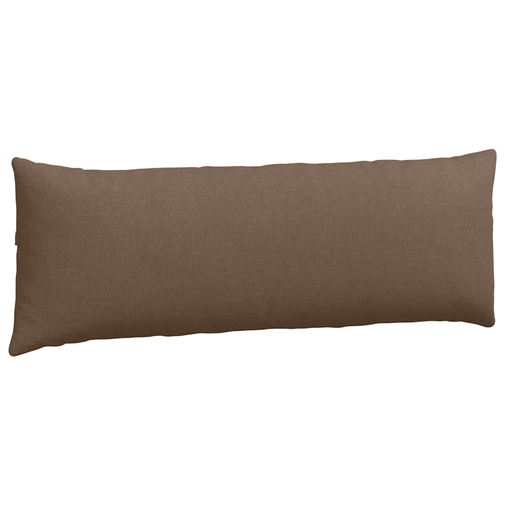 Jastučići za sofu 2 pcs Smeđa 120 x 40 cm tkanina