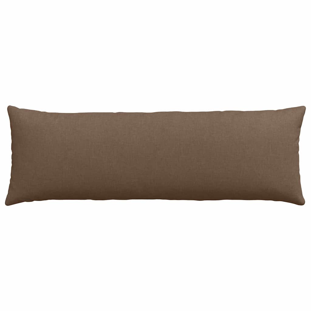 Jastučići za sofu 2 pcs Smeđa 120 x 40 cm tkanina