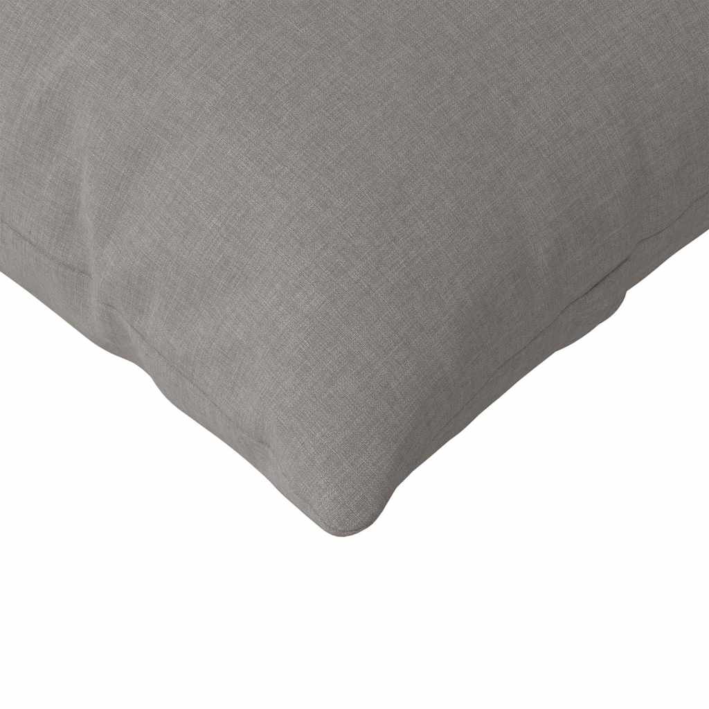 Jastučići za sofu 2 pcs Sivo-smeđa 120 x 40 cm tkanina