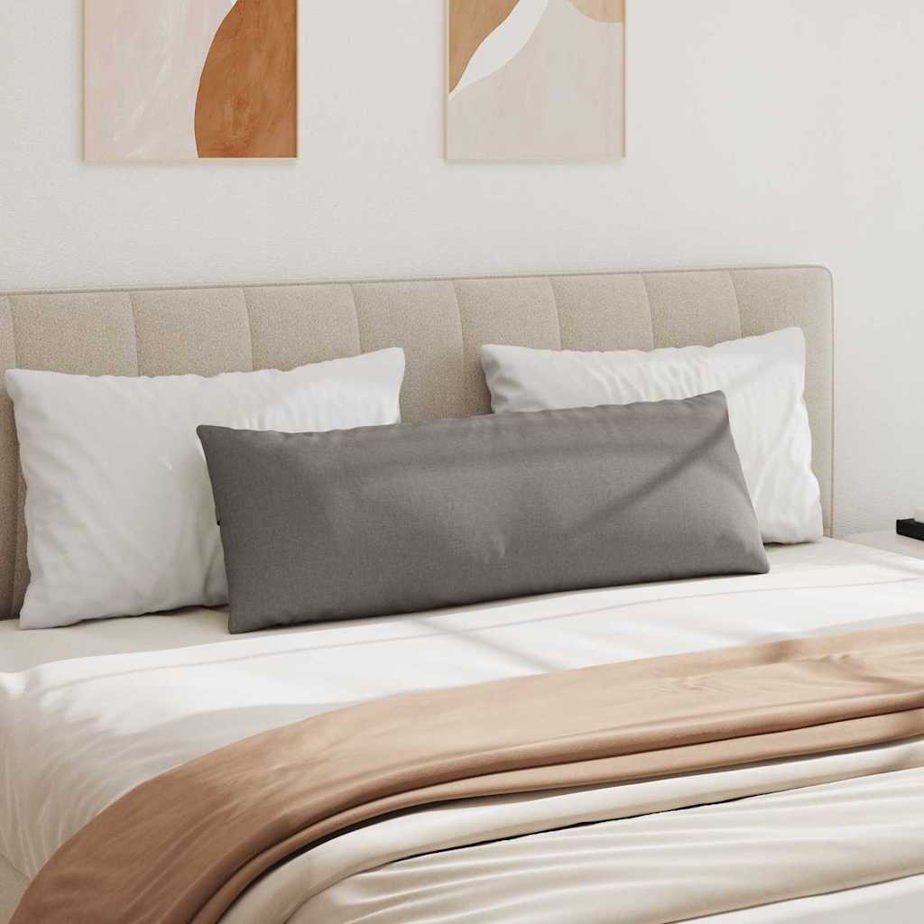 Jastučići za sofu 2 pcs Sivo-smeđa 120 x 40 cm tkanina