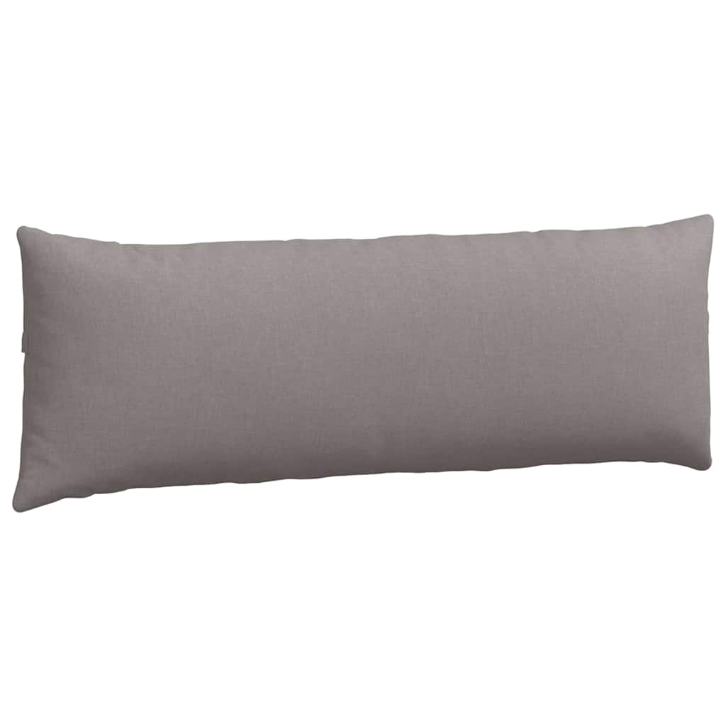 Jastučići za sofu 2 pcs Sivo-smeđa 120 x 40 cm tkanina