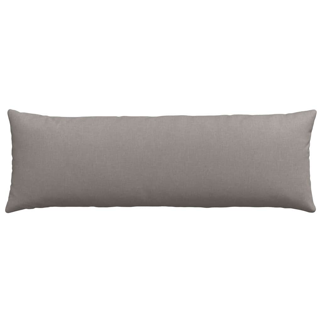 Jastučići za sofu 2 pcs Sivo-smeđa 120 x 40 cm tkanina