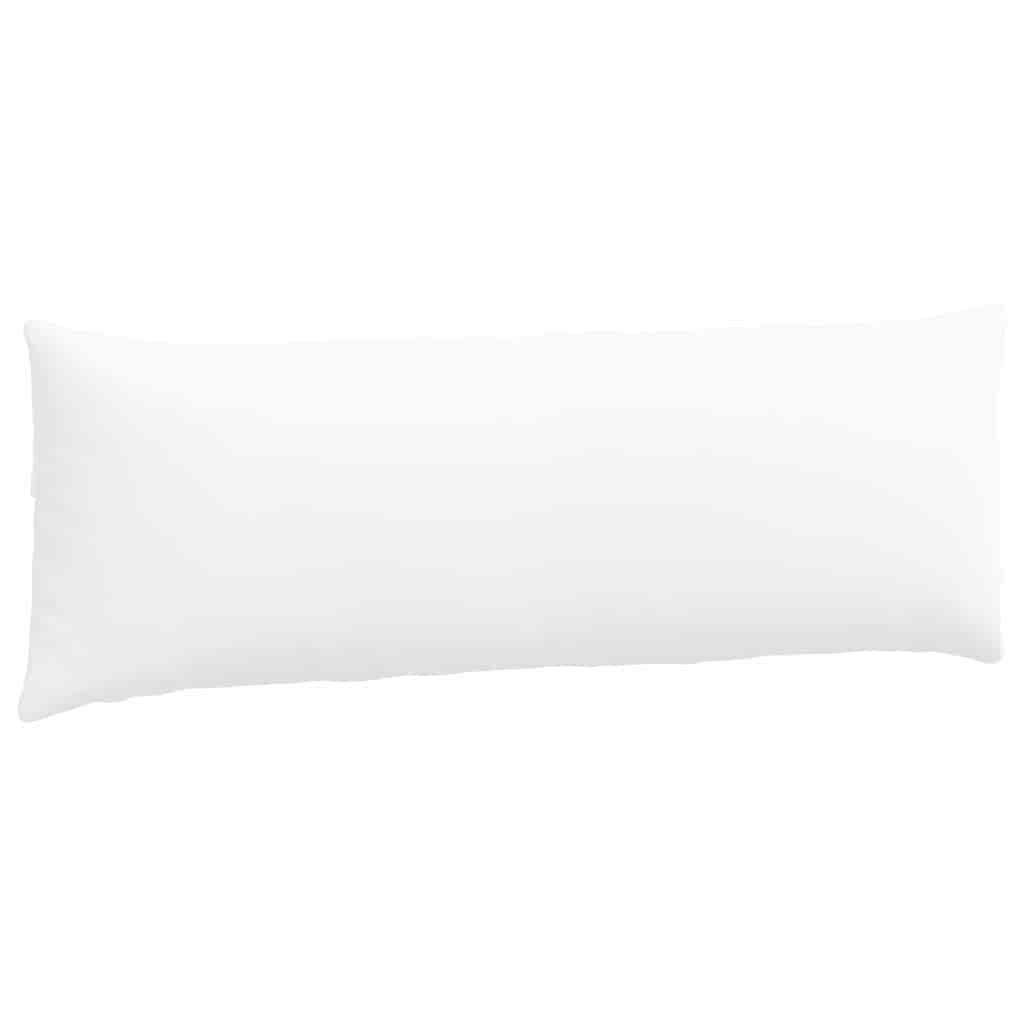 Jastučići za sofu 2 pcs Bijelo 120 x 40 cm tkanina