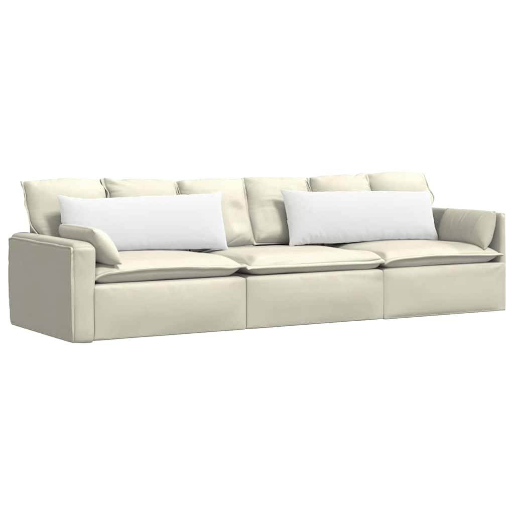 Jastučići za sofu 2 pcs Bijelo 120 x 40 cm tkanina