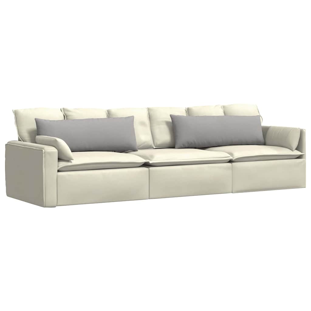 Jastučići za sofu 2 pcs Oblačnosiva 120 x 40 cm tkanina