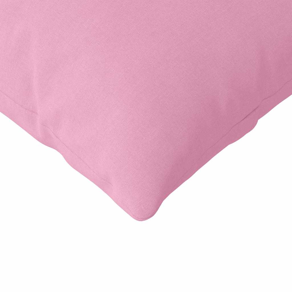 Jastučići za sofu 2 pcs Ružičasta 120 x 40 cm tkanina