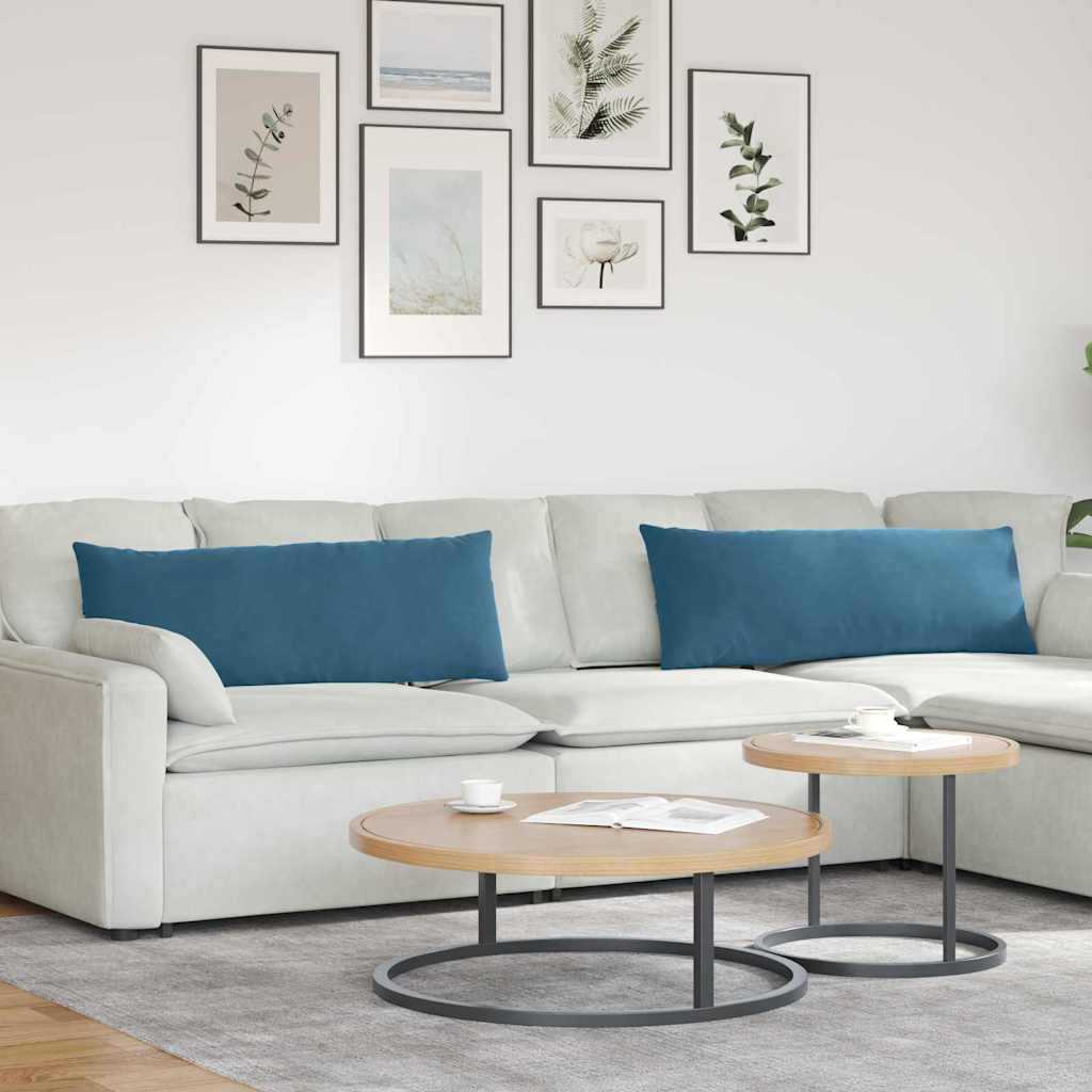 Jastučići za sofu 2 pcs Plava 120 x 40 cm Kordura tekstil