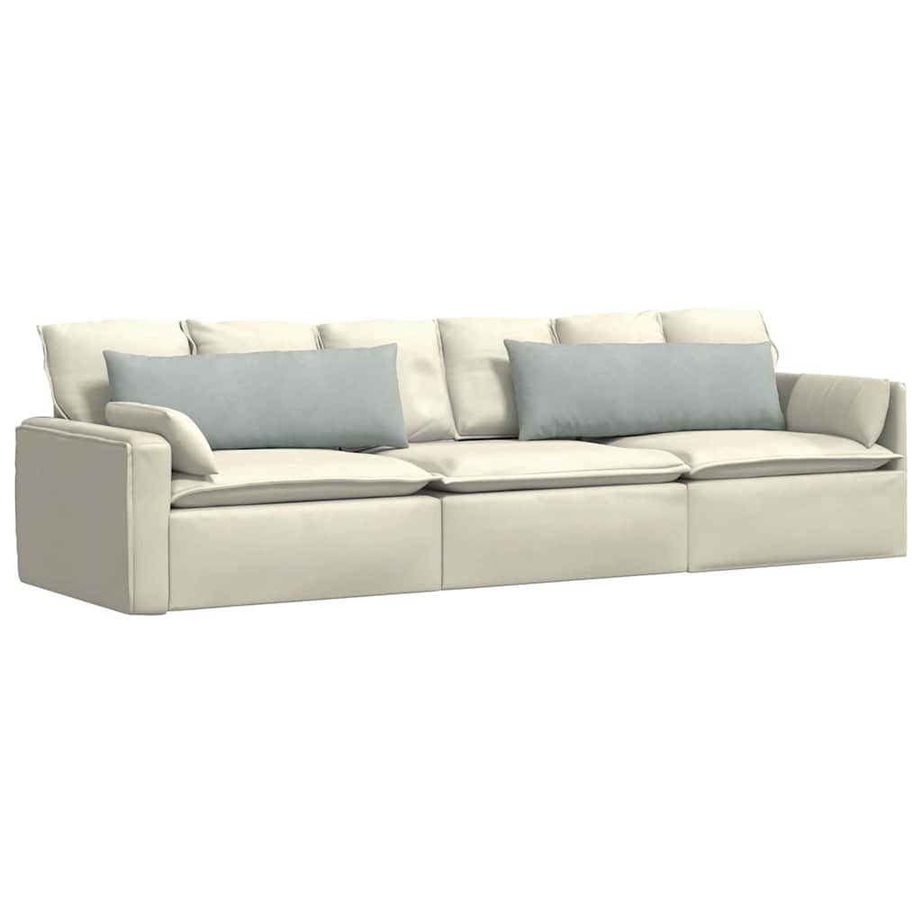 Jastučići za sofu 2 pcs Svijetlo siva 120 x 40 cm