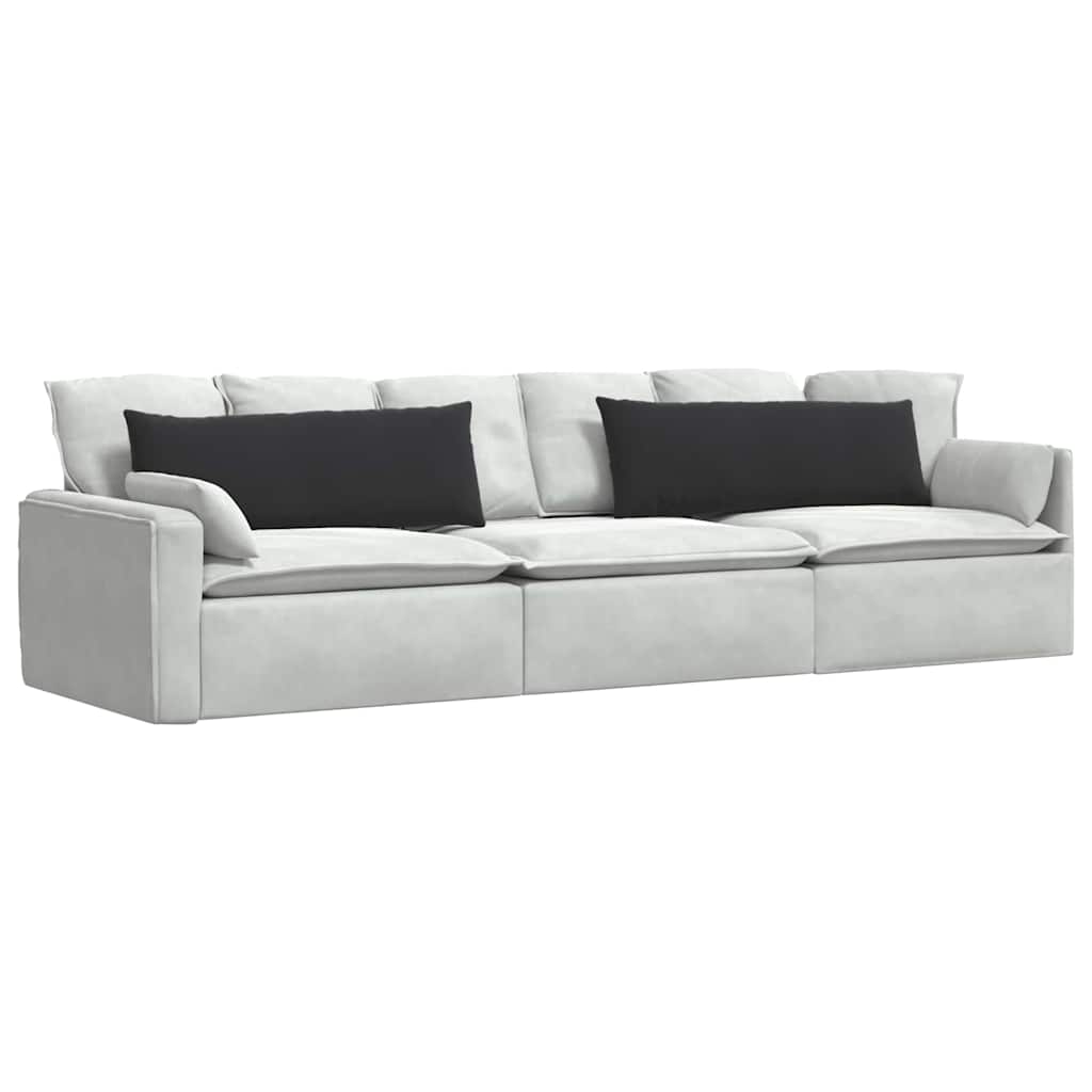 Jastučići za sofu 2 pcs Crna 120 x 40 cm Kordura tekstil