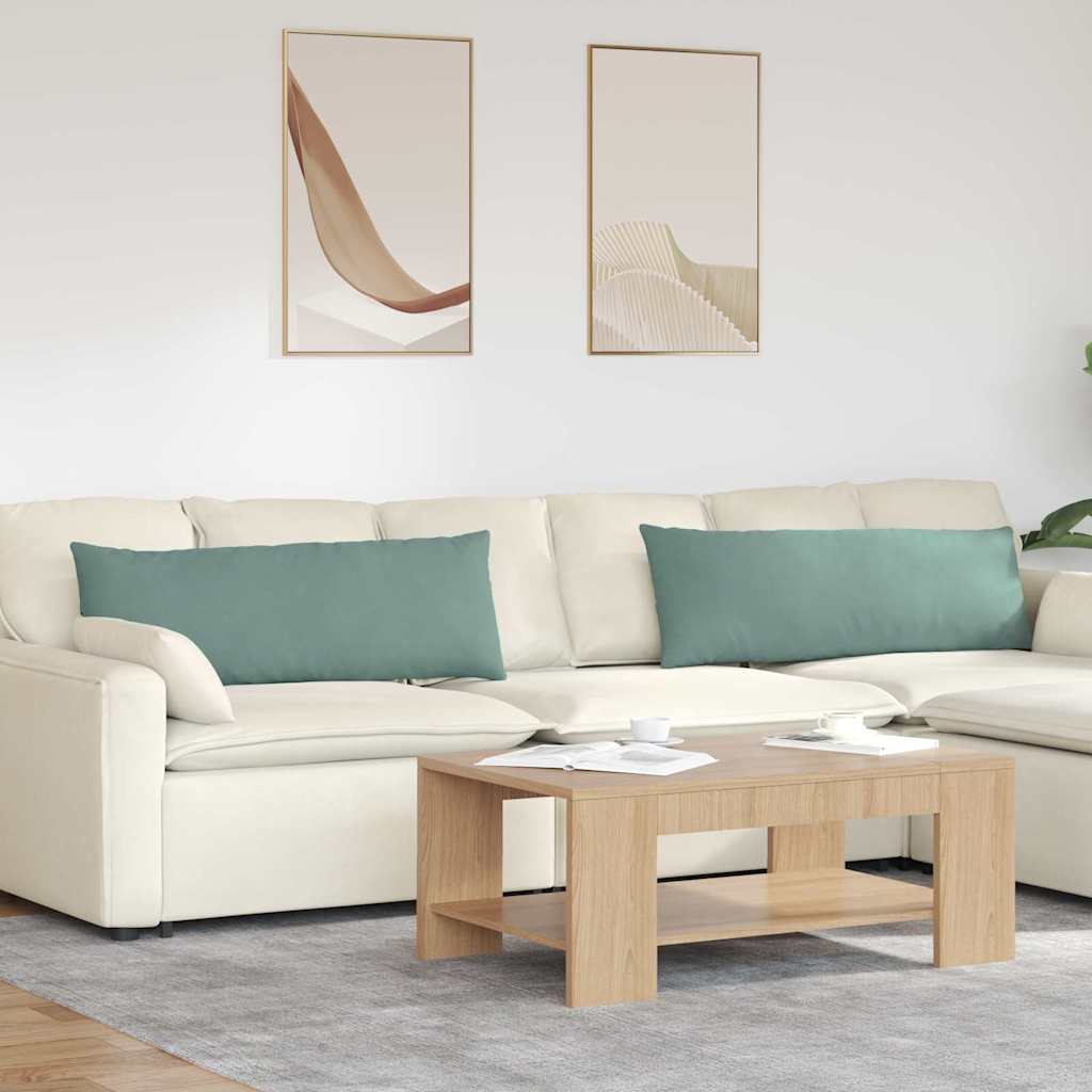 Jastučići za sofu 2 pcs Morska zelena 120 x 40 cm