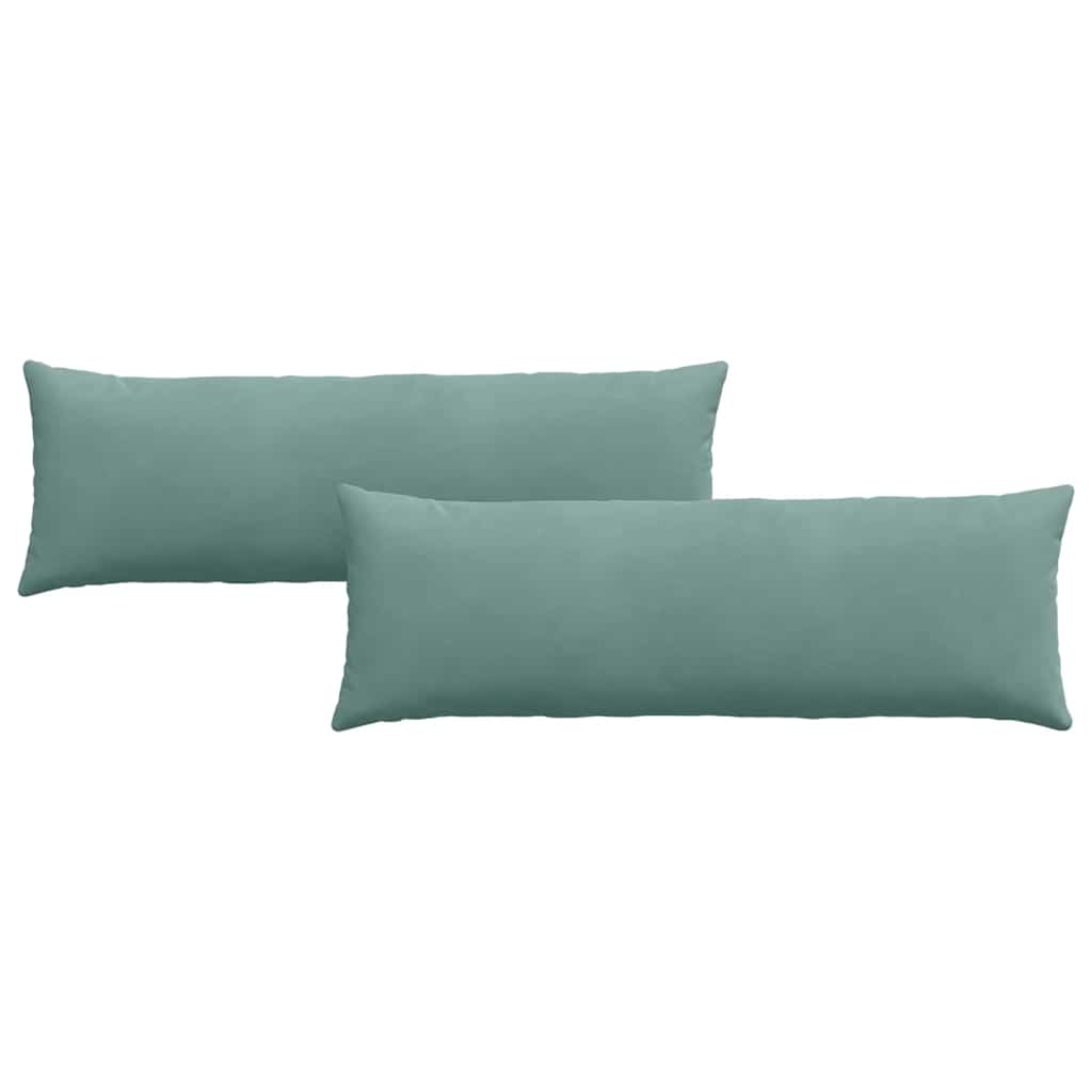 Jastučići za sofu 2 pcs Morska zelena 120 x 40 cm