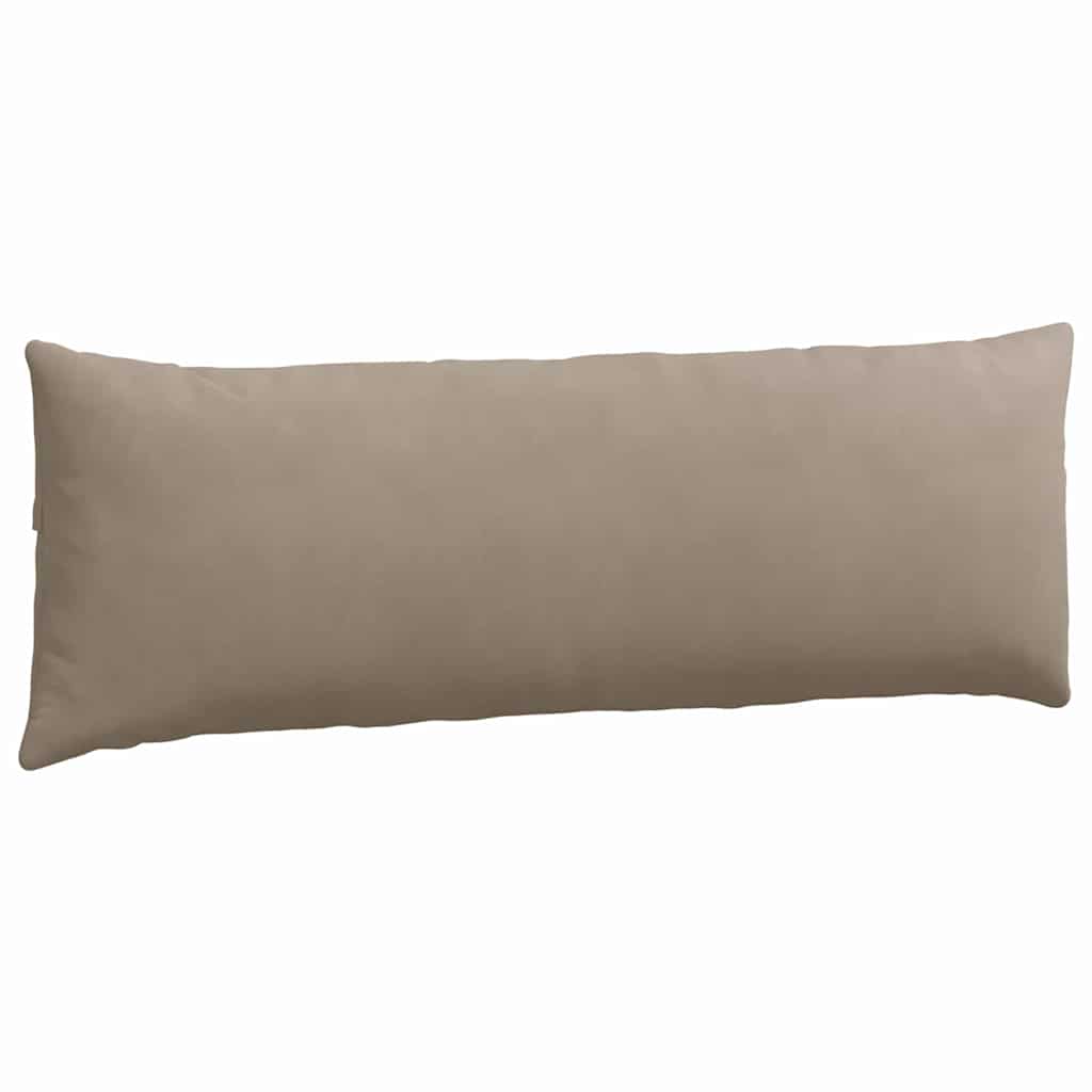 Jastučići za sofu 2 pcs Sivo-smeđa 120 x 40 cm tkanina