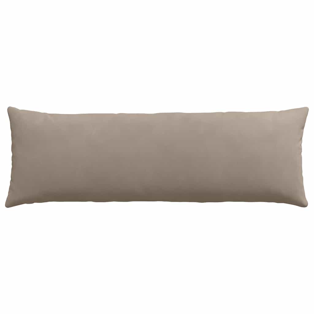 Jastučići za sofu 2 pcs Sivo-smeđa 120 x 40 cm tkanina