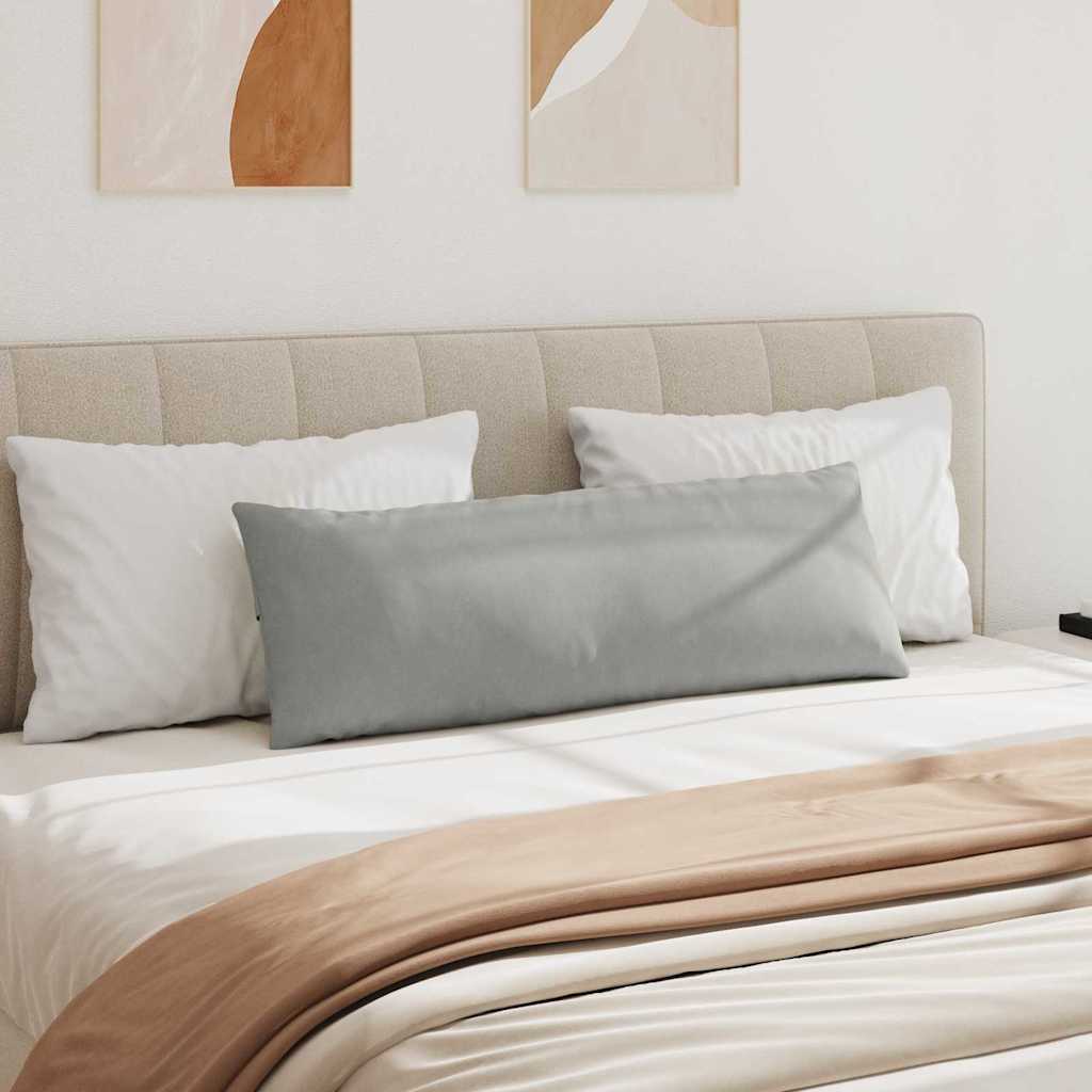 Jastučići za sofu 2 pcs Svijetlo siva 120 x 40 cm tkanina