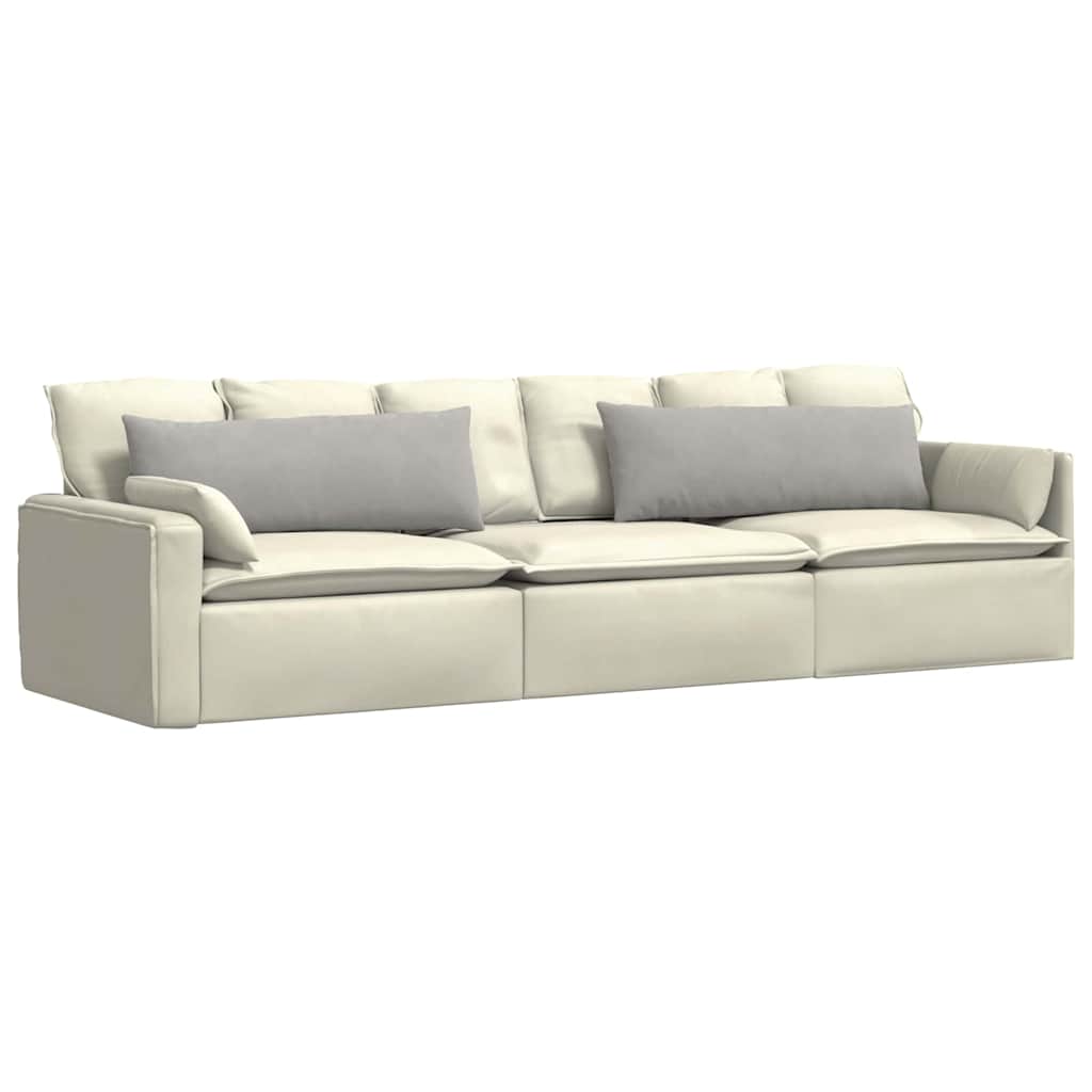 Jastučići za sofu 2 pcs Svijetlo siva 120 x 40 cm tkanina