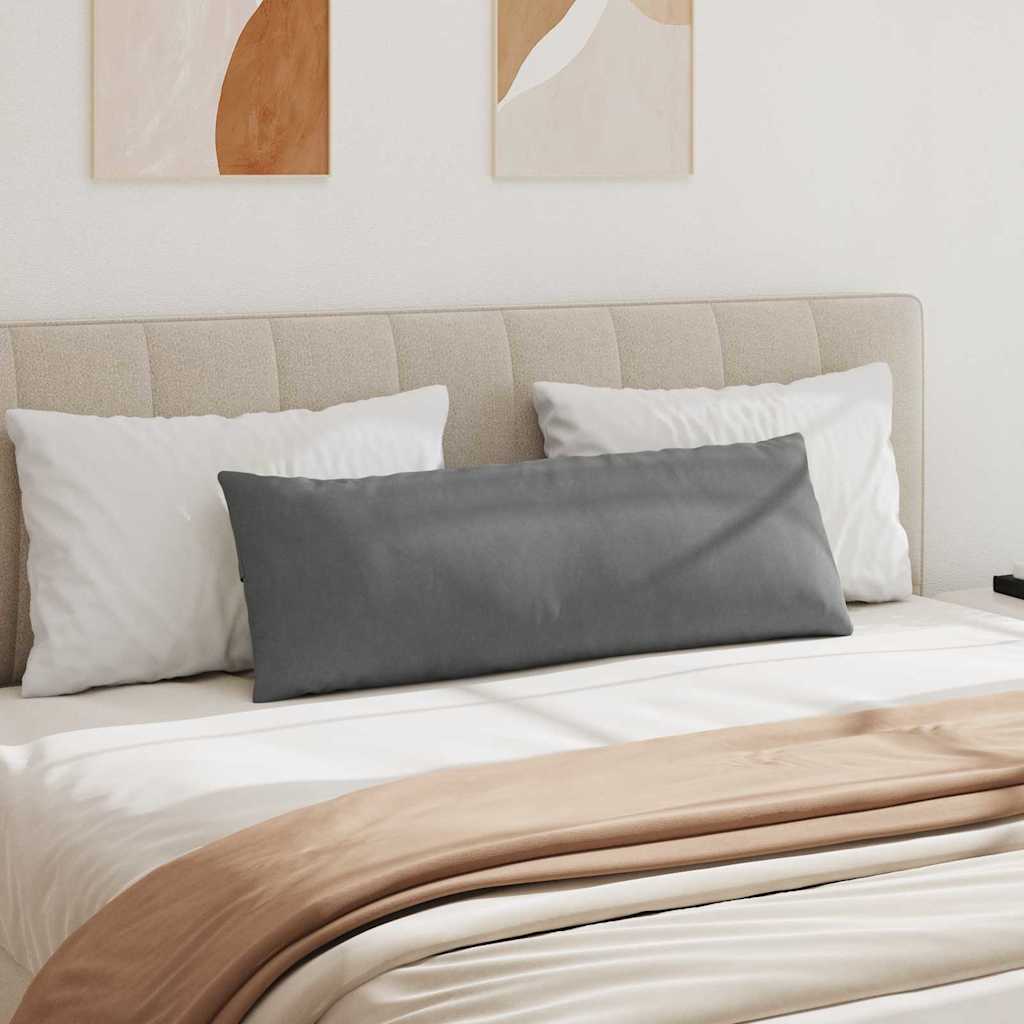 Jastučići za sofu 2 pcs Tamno siva 120 x 40 cm tkanina