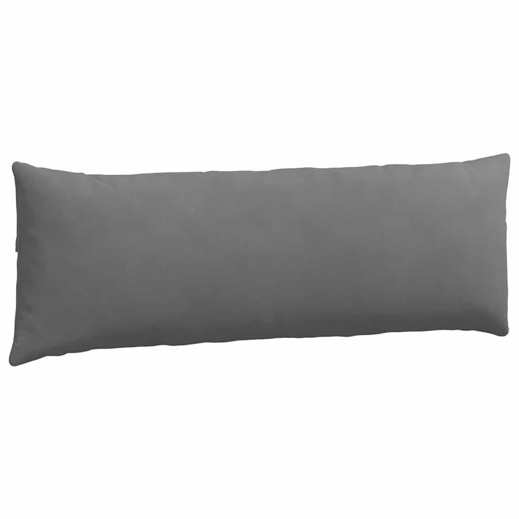 Jastučići za sofu 2 pcs Tamno siva 120 x 40 cm tkanina