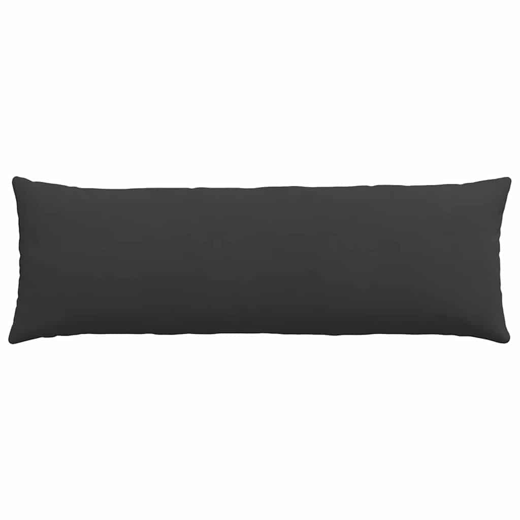 Jastučići za sofu 2 pcs Crna 120 x 40 cm tkanina