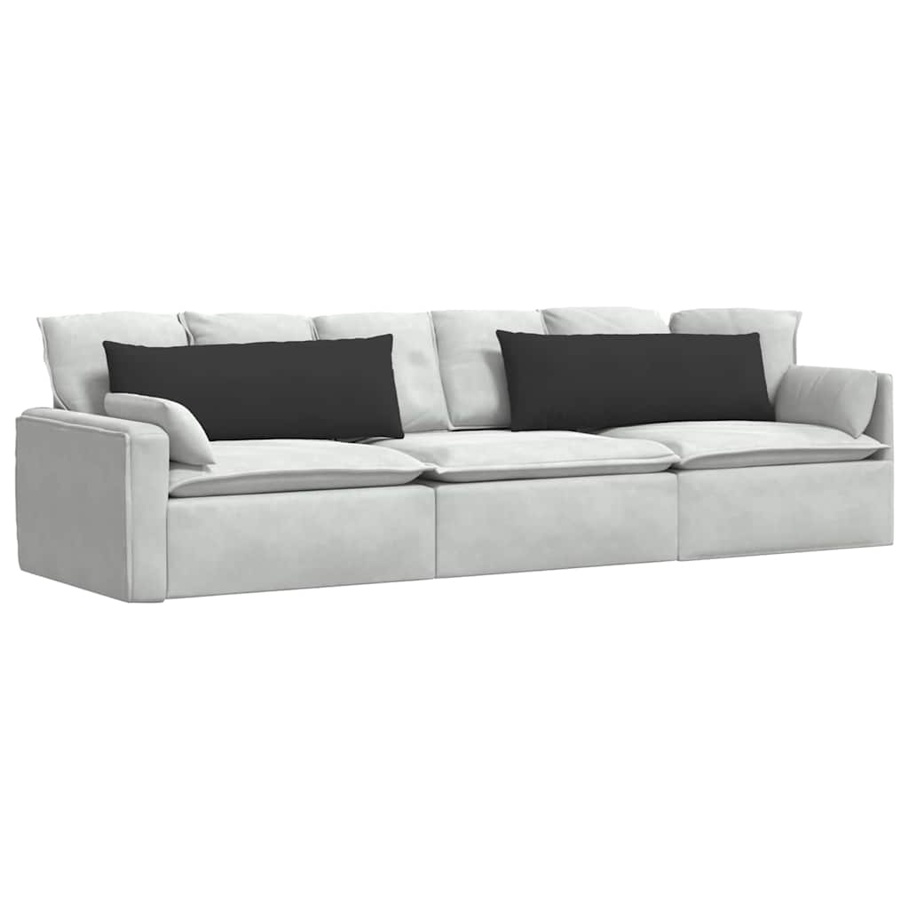 Jastučići za sofu 2 pcs Crna 120 x 40 cm tkanina