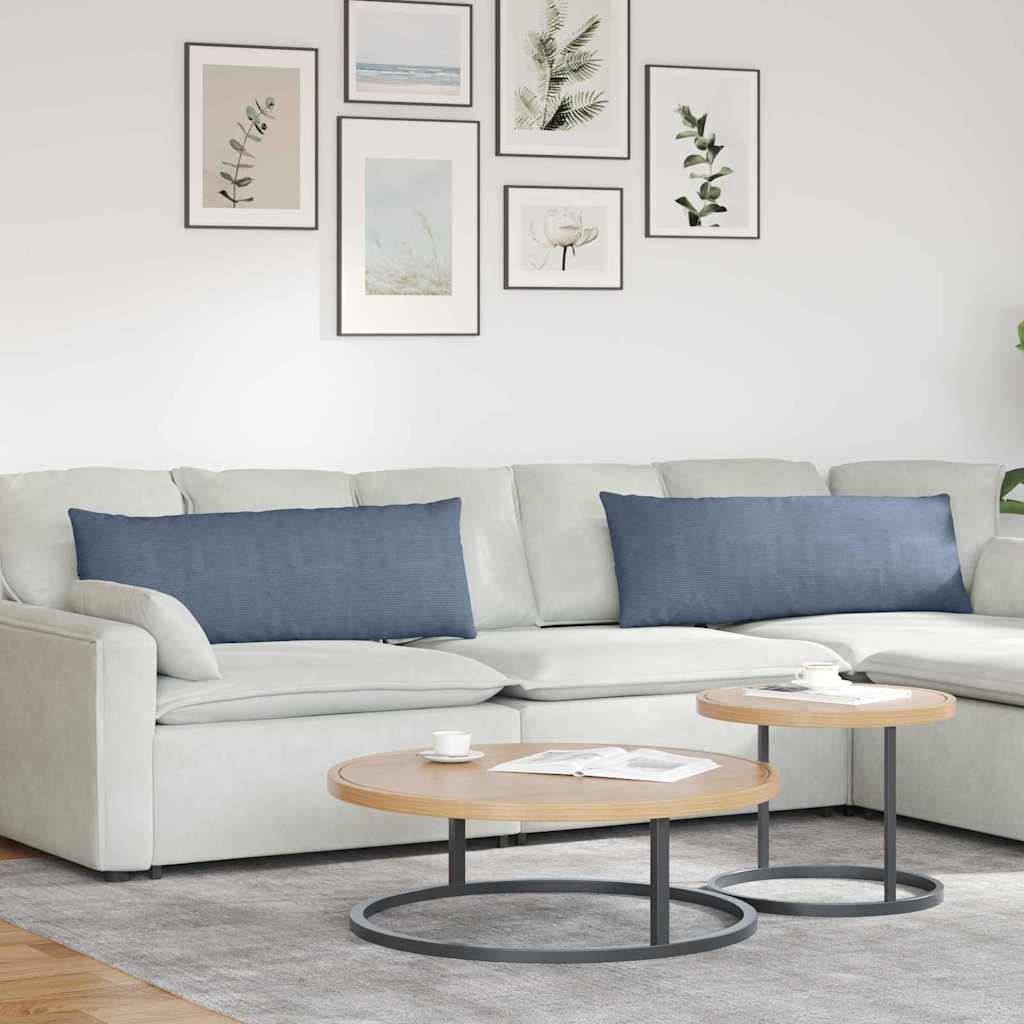 Jastučići za sofu 2 pcs Plava 120 x 40 cm Kordura tekstil